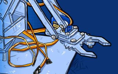 Pocket Sized Robot Arm MeArm V0.4