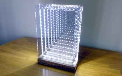 How to Make a Modern LED Infinity Illusion Mirror