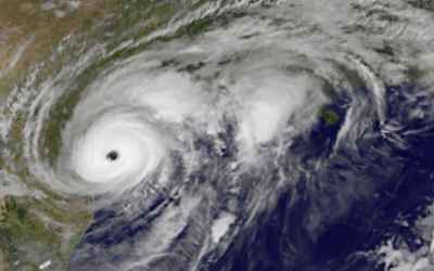 Hurricane Harvey hits Texas