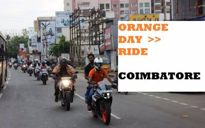 ktm orange day coimbatore 2016 - Thirumoorthy dam