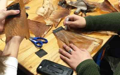New and emerging sustainable textiles and blends - tortoise & lady grey