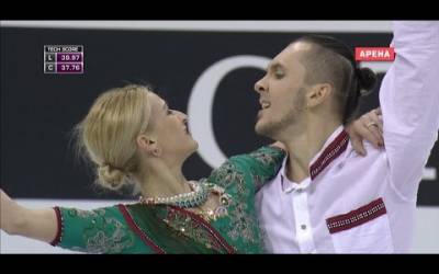 Tatiana Volosozhar / Maxim Trankov SP "Bollywood" 2016 - Europe Bratislava