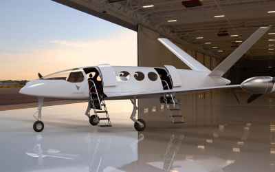 A new all-electric aircraft with a range up to 600 miles unveiled at Paris Air Show