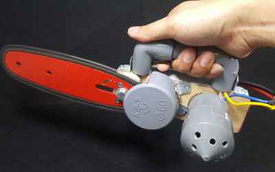 How to make a Chainsaw Using 775 Motor and PVC Pipe