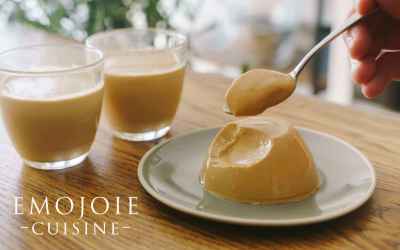 Caramel Panna Cotta Recipe | キャラメルパンナコッタ | Emojoie Cuisine