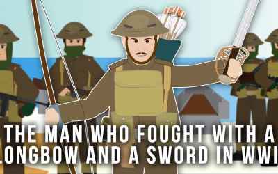 The Man who Fought with a Longbow and a Sword in WWII