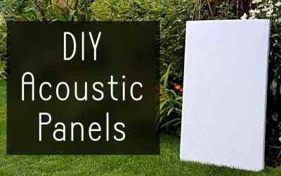 How to Make High Performance Sound Absorption Panels for $5