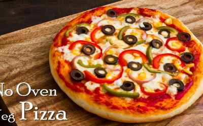 Homemade Pizza without Oven | Homemade Pizza Dough & Sauce