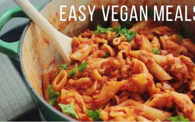 Easy Vegan Meals for Fall & Winter!