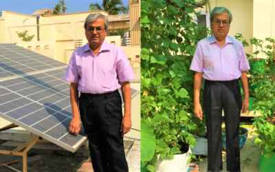 House That Harvests Rainwater, Produces Solar Energy, Organic Food and Biogas!