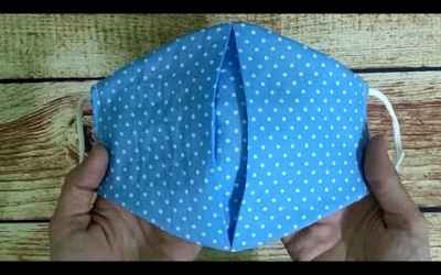 Breathable DIY Mask does not touch your mouth and nose, easier to breathe