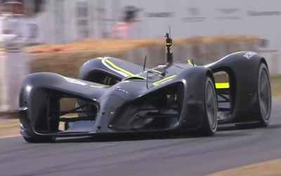 Roborace car proves it