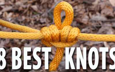 8 KNOTS You Need to Know - How to tie knots that you will actually use.