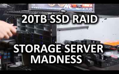 24 SSD RAID - Over 20TB of SSD Storage!